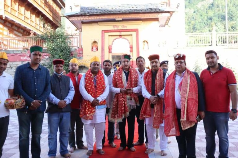 जयराम ठाकुर सीएम रहते भीमाकाली मंदिर जाने वाले इकलौते भाजपाई मुख्यमंत्री